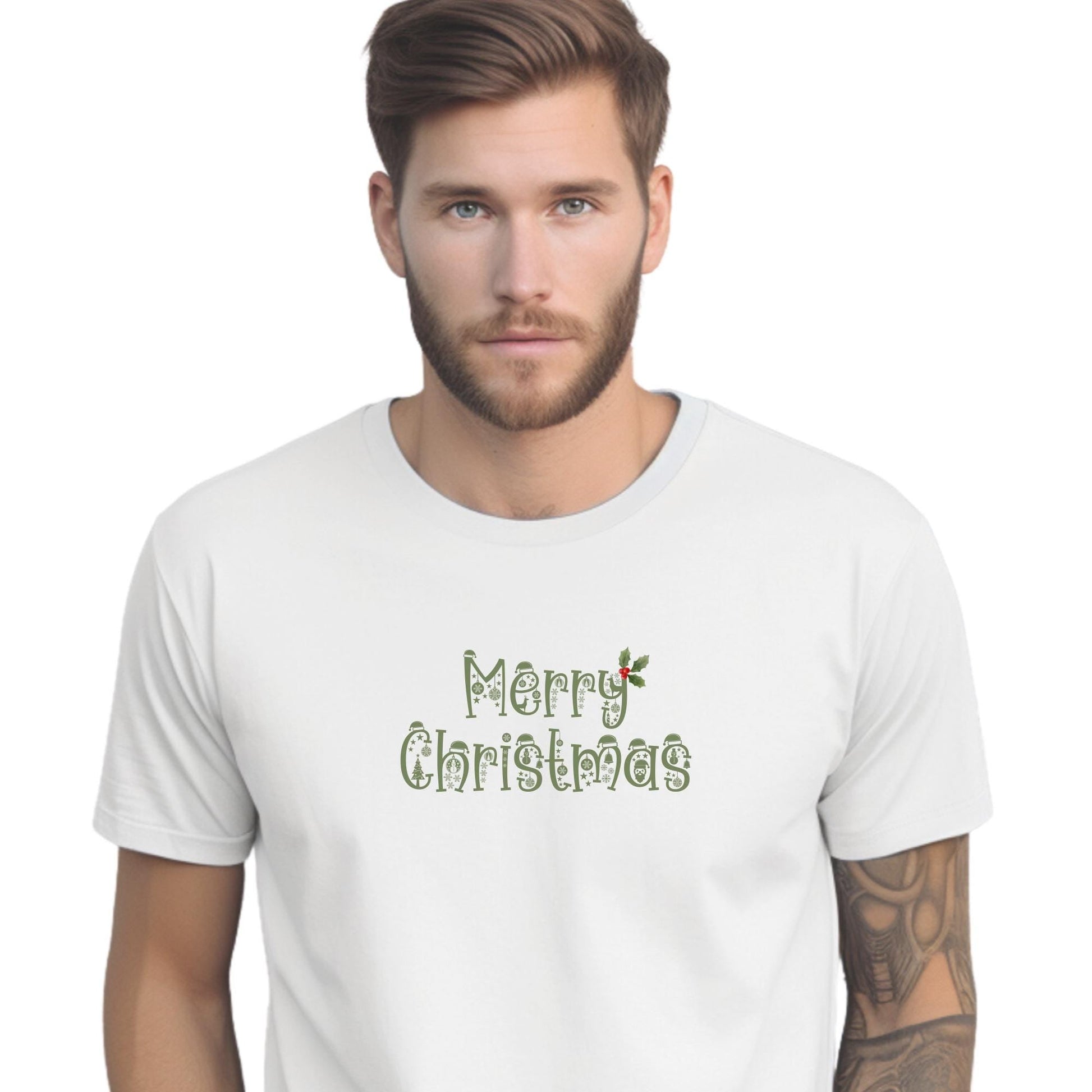 Unisex Merry Christmas T-Shirt – Festive Holiday Tee