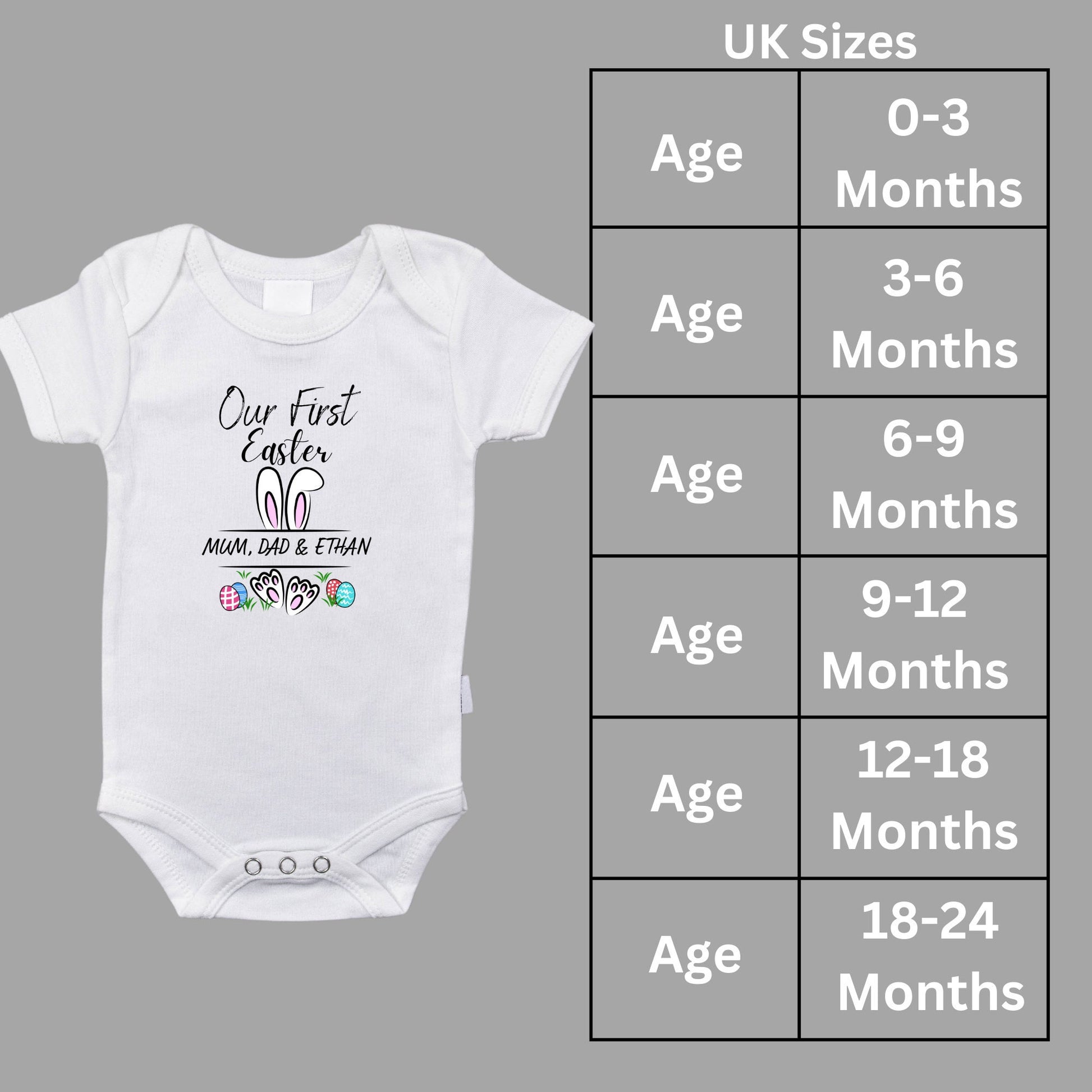 Our First Easter Bunny Matching Family T-Shirt