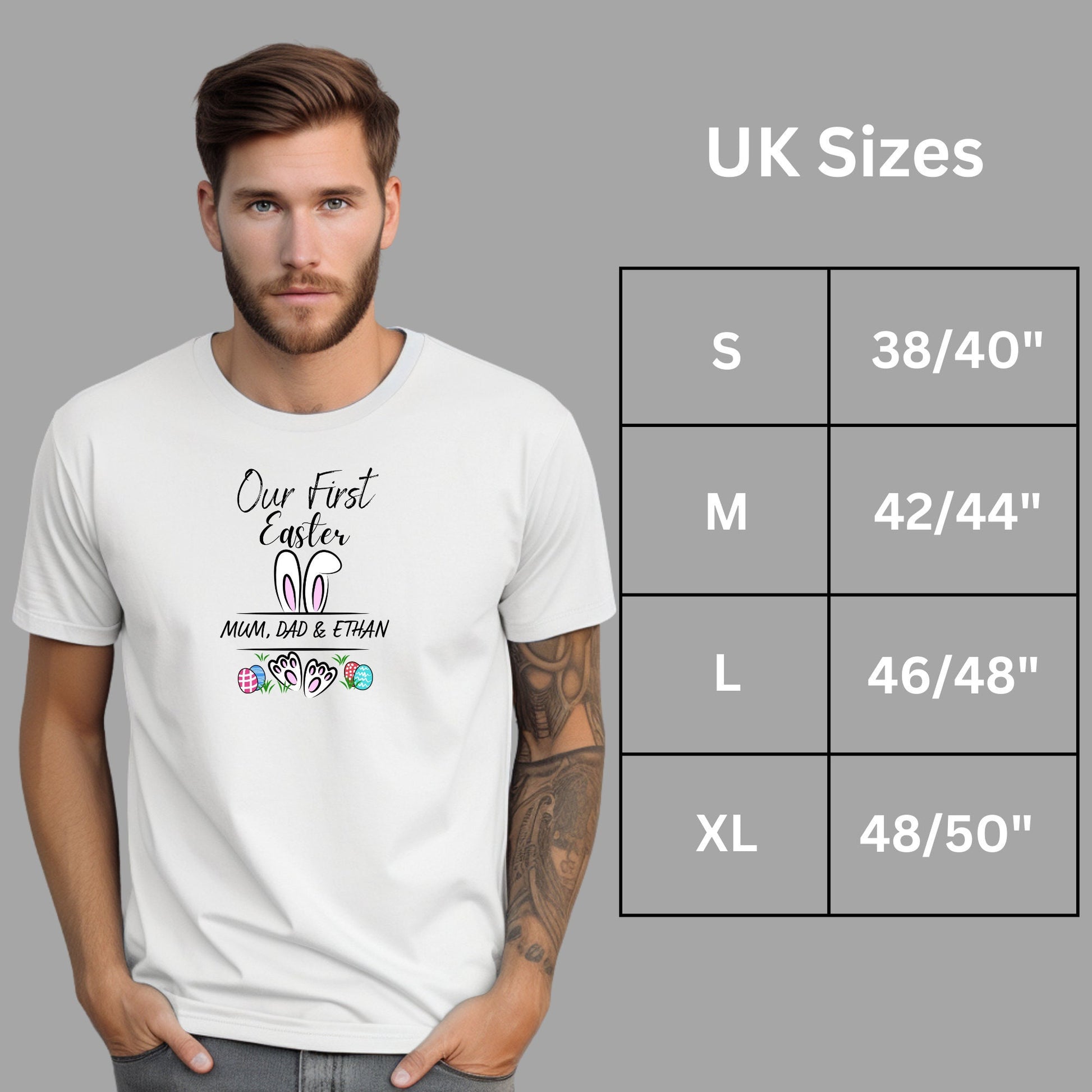Our First Easter Bunny Matching Family T-Shirt