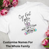 Our First Easter Bunny Matching Family T-Shirt