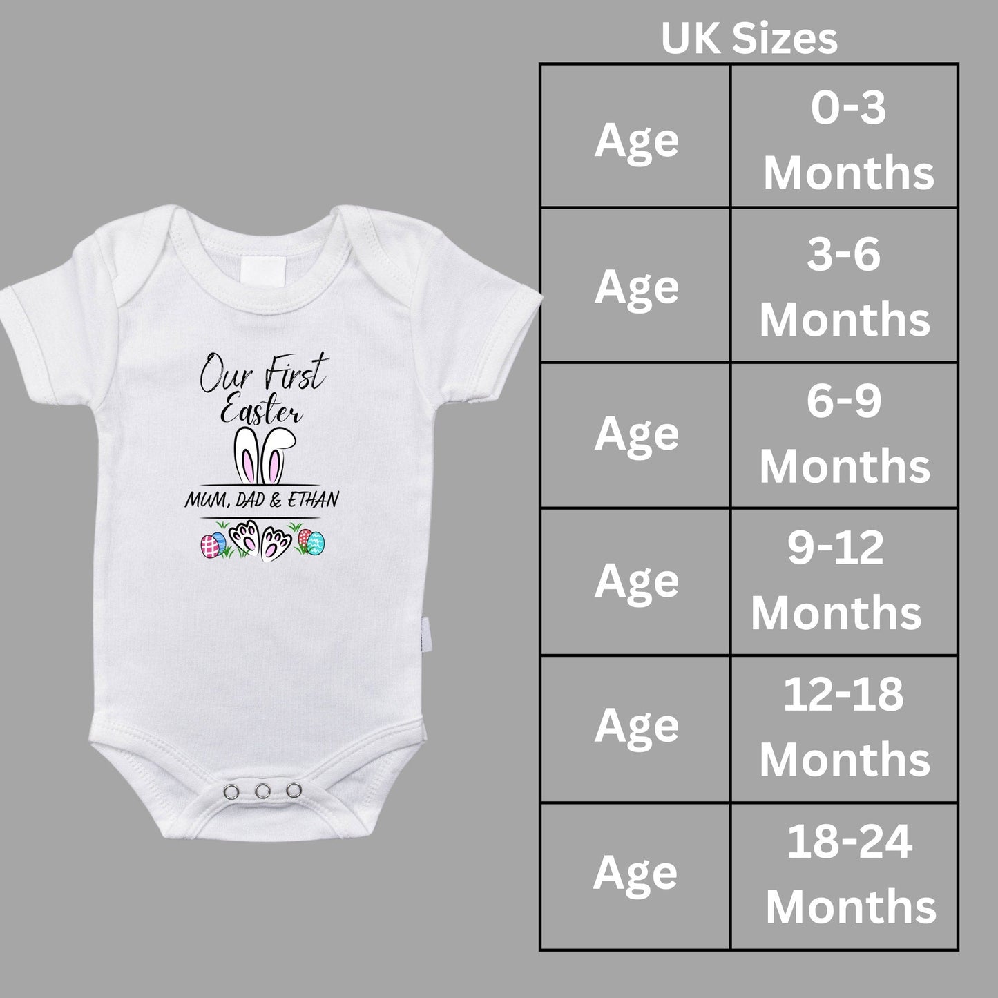 Our First Easter Bunny Matching Family T-Shirt