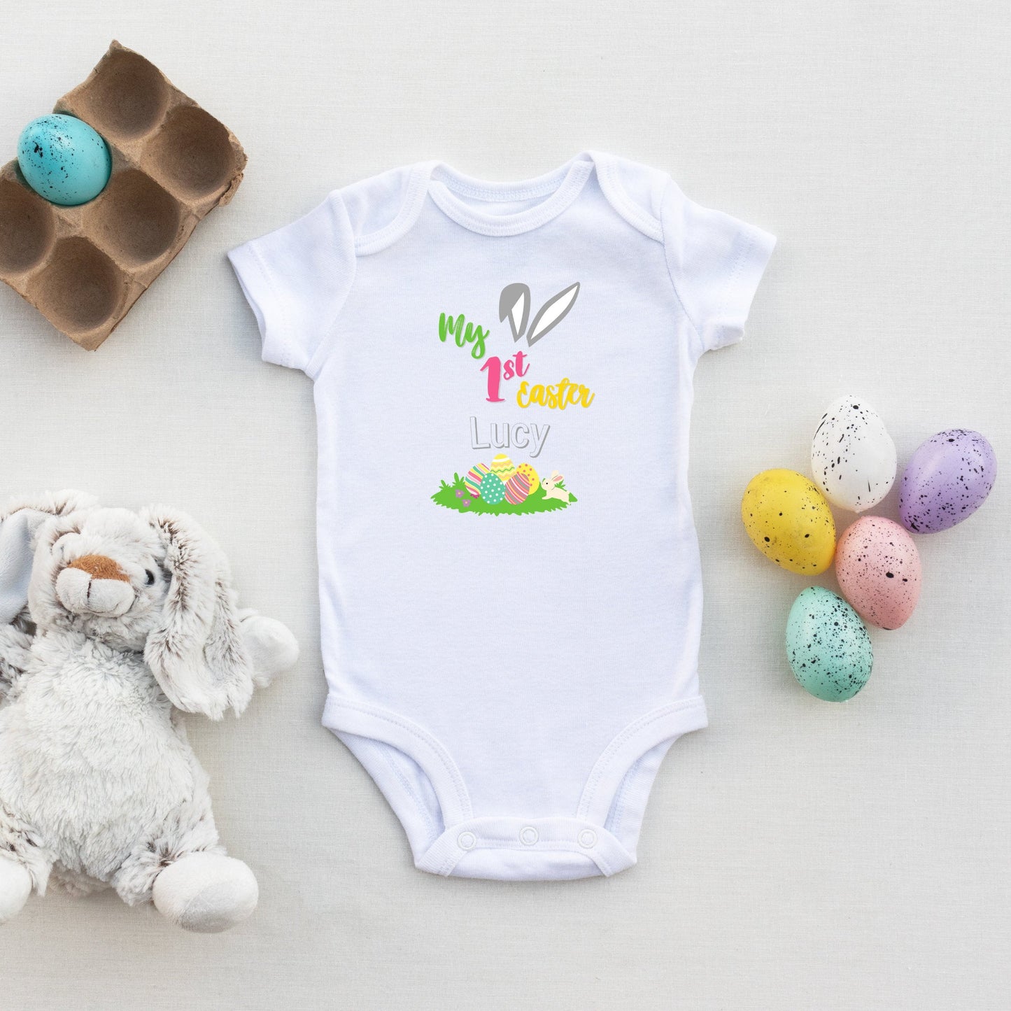 Personalised My First Easter Egg Baby Bodysuit