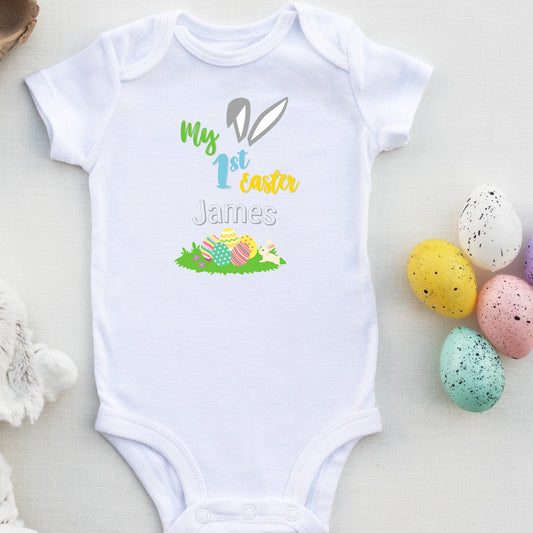 Personalised My First Easter Egg Baby Bodysuit