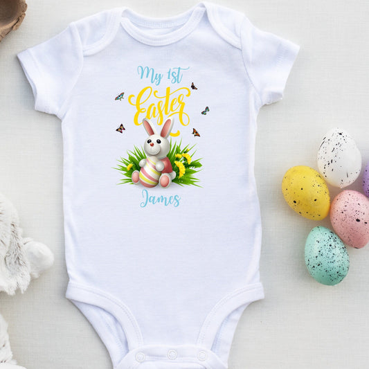 Personalised My First Easter Graphic Bodysuit