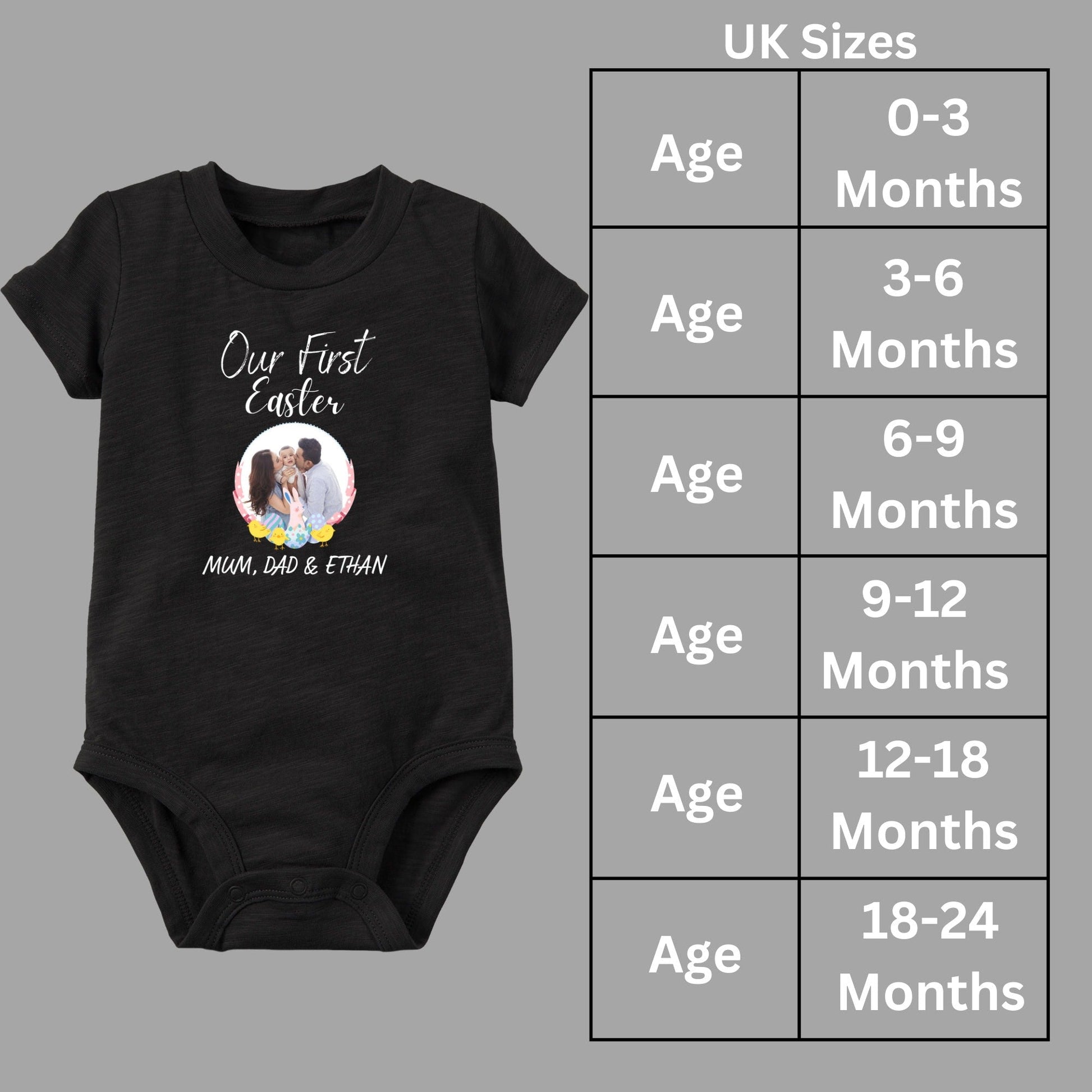 Personalised Our First Easter Family Matching Dress